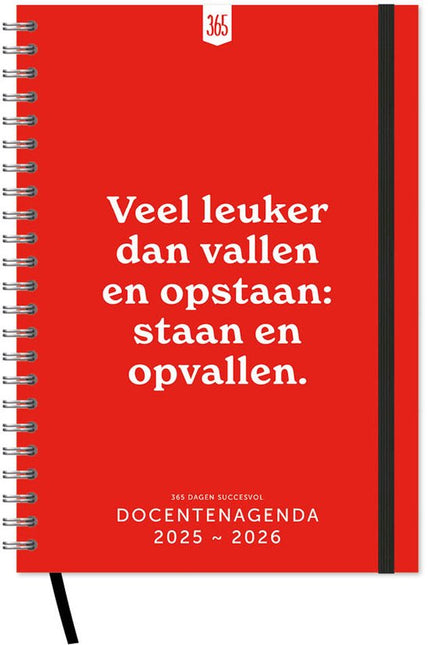 Comello 365 Dagen Succesvol Docentenagenda 2026 A4