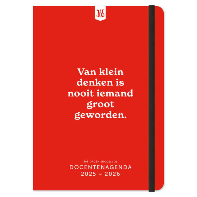 Comello 365 Dagen Succesvol Docentenagenda 2026 A5