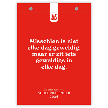 Comello 365 Dagen Succesvol Scheurkalender 2026