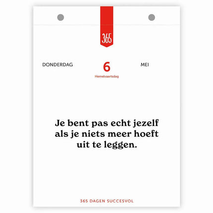 Comello 365 Dagen Succesvol Scheurkalender 2027