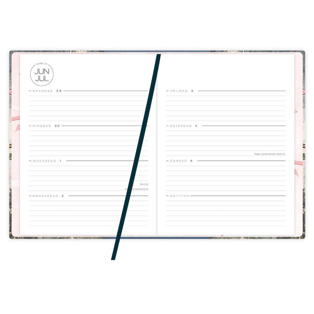 Comello Agenda groot Japandi Blossom 2026