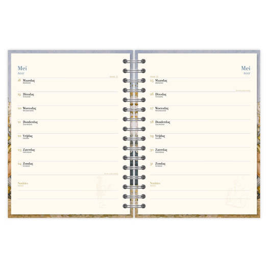 Comello Anton Pieck Bureau Agenda 2026 Fanfare