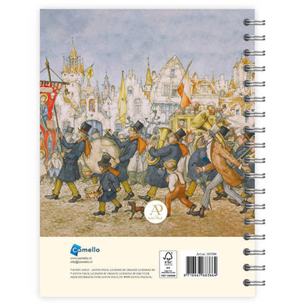 Comello Anton Pieck Bureau Agenda 2026 Fanfare