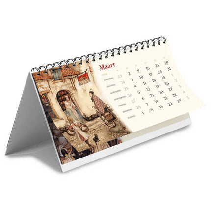 Comello Anton Pieck Desk Kalender 2026