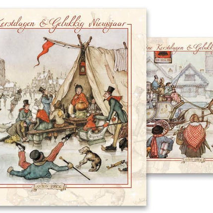 Comello Anton Pieck Kerstkaarten