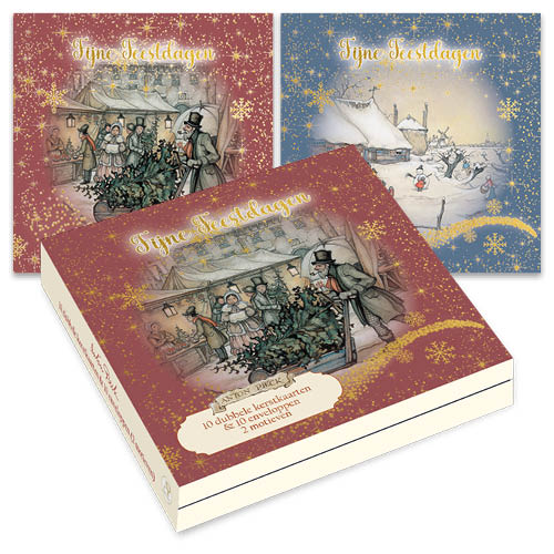Comello Anton Pieck Kerstkaarten