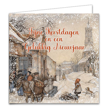 Comello Anton Pieck Kerstkaarten Kerstinkopen