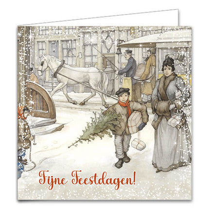 Comello Anton Pieck Kerstkaarten Kerstinkopen