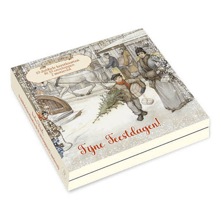 Comello Anton Pieck Kerstkaarten Kerstinkopen