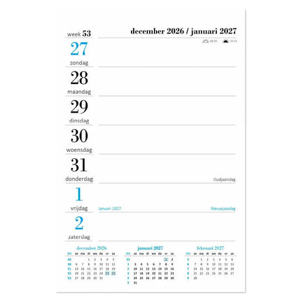 Comello Anton Pieck Weeknotitie op schild 2027 Bakkerij