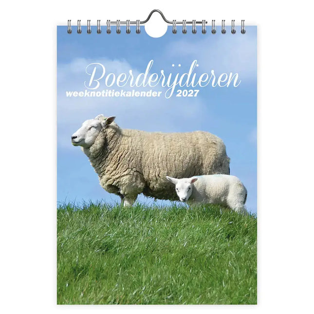 Comello Boerderijdieren WEEKnotitie Kalender 2027