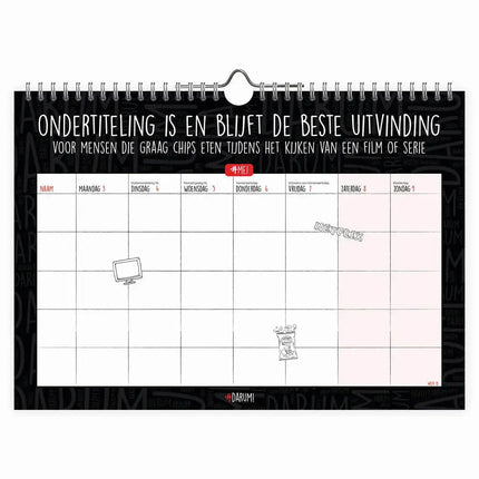 Comello Darum FamilieWEEKnotitie Kalender 2027