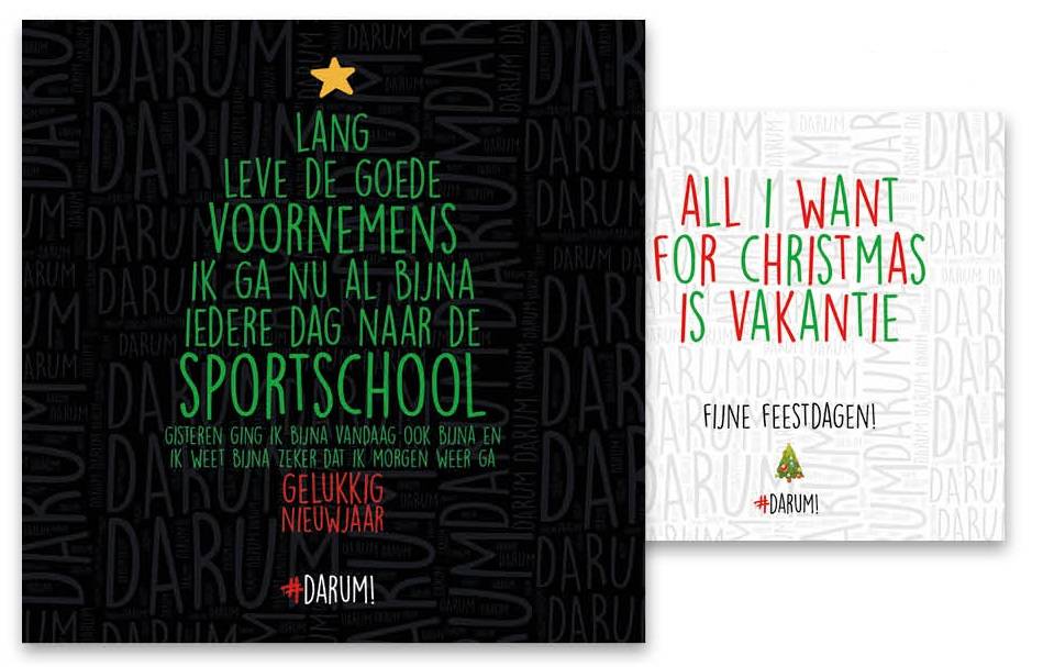 Comello Darum Kerstkaarten