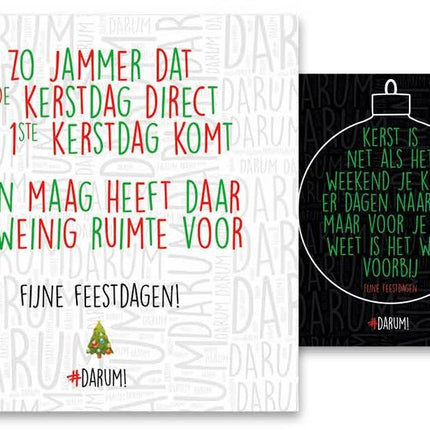 Comello Darum Kerstkaarten