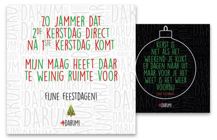 Comello Darum Kerstkaarten