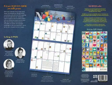 Comello De handigste Super Family Planner 2027