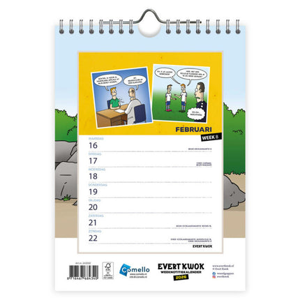 Comello Evert Kwok Weeknotitiekalender 2026