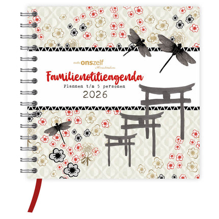 Comello Familie Notitieagenda 2026 t / m 5 Personen
