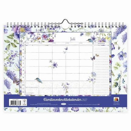 Comello Familie Weeknotitiekalender Janneke Brinkman 2027