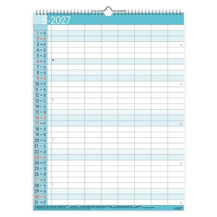 Comello Familytimer XXL Kalender 2027 voor 8 pers