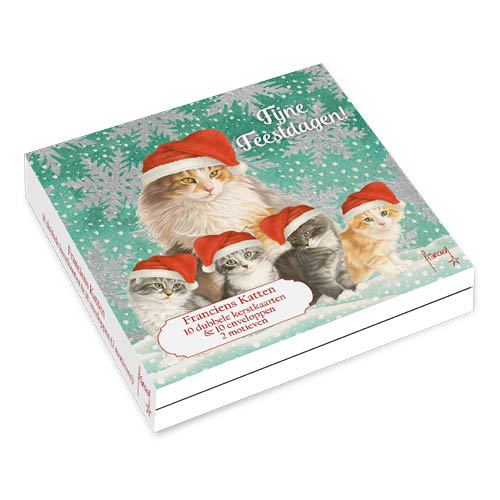 Comello Franciens Katten Kerstkaarten