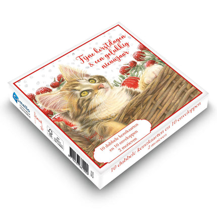 Comello Franciens Katten Kerstkaarten  7