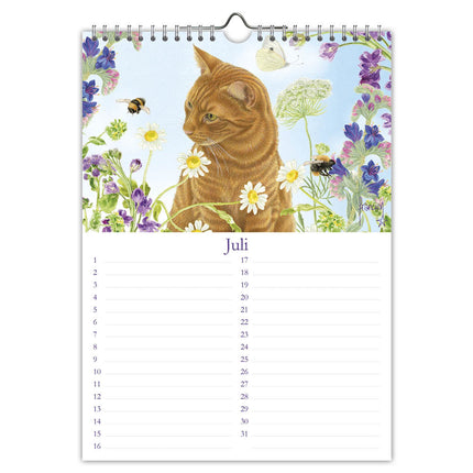 Comello Franciens Katten Lapjeskat Verjaardagskalender