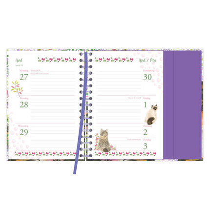 Comello Franciens Katten Spiraalagenda 2026 Laura