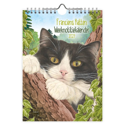 Comello Franciens Katten Weeknotitiekalender 2027 Bailey