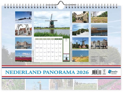 Comello Holland Panorama Kalender 2026