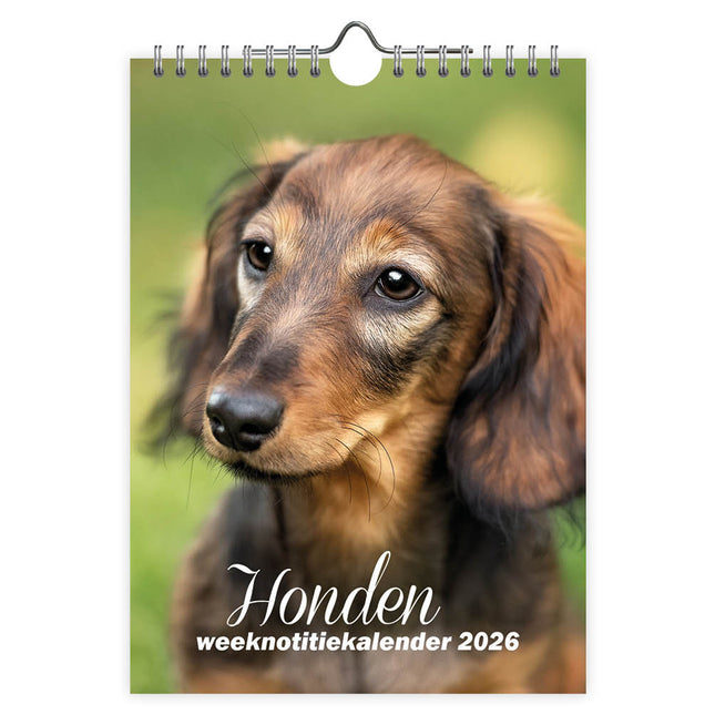 Comello Honden WEEKnotitiekalender 2026