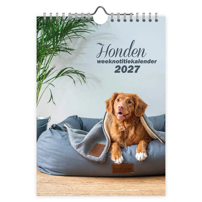 Comello Honden WEEKnotitiekalender 2027