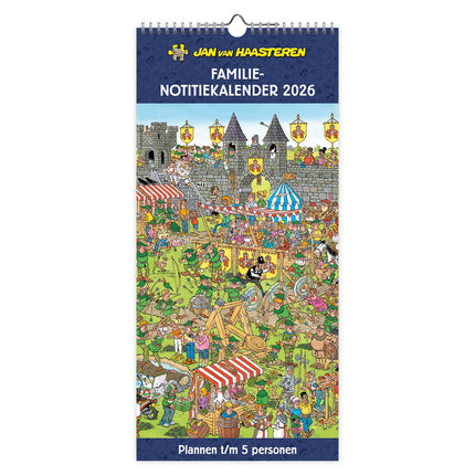 Comello Jan van Haasteren Familienotitiekalender 2026
