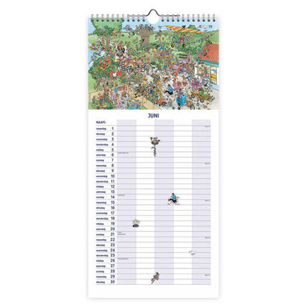 Comello Jan van Haasteren Familienotitiekalender 2026