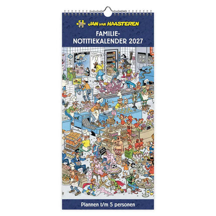Comello Jan van Haasteren Familienotitiekalender 2027