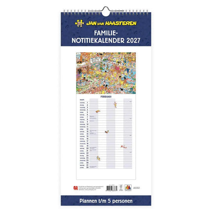 Comello Jan van Haasteren Familienotitiekalender 2027