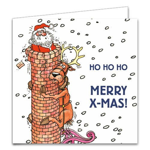 Comello Jan van Haasteren Kerstkaarten Arrenslee