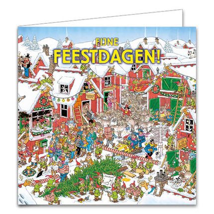 Comello Jan van Haasteren Kerstkaarten Boom