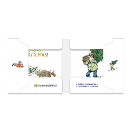 Comello Jan van Haasteren Kerstkaarten Ho Ho Ho