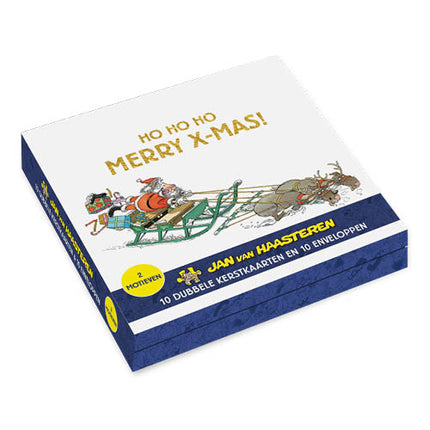 Comello Jan van Haasteren Kerstkaarten Ho Ho Ho