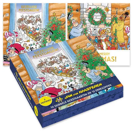 Comello Jan van Haasteren Kerstkaarten - Joy Ride - Versieren
