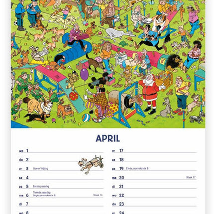 Comello Jan van Haasteren Notitiekalender 2026