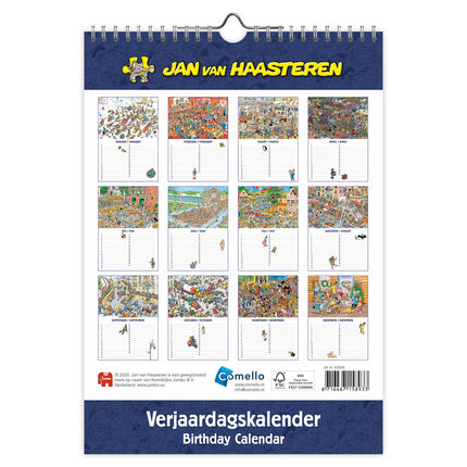 Comello Jan van Haasteren Verjaardagskalender
