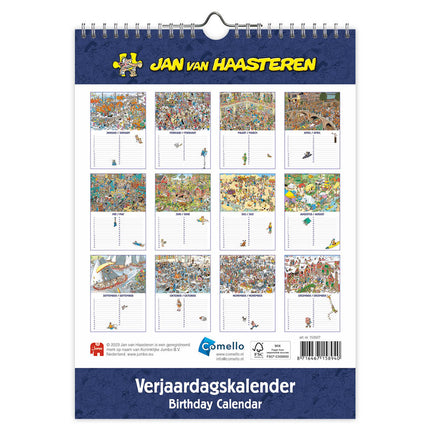 Comello Jan van Haasteren Verjaardagskalender