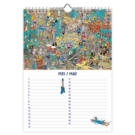 Comello Jan van Haasteren Verjaardagskalender