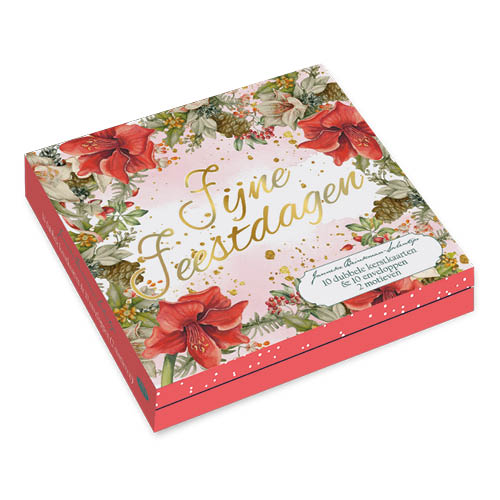 Comello Janneke Brinkman Kerstkaarten Bloemenkrans