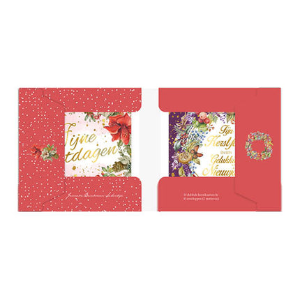 Comello Janneke Brinkman Kerstkaarten Bloemenkrans