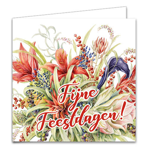 Comello Janneke Brinkman Kerstkaarten Winterboeket