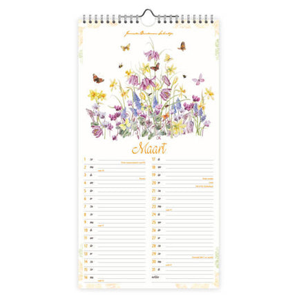 Comello Janneke Brinkman Maandnotitiekalender 2026 Winde