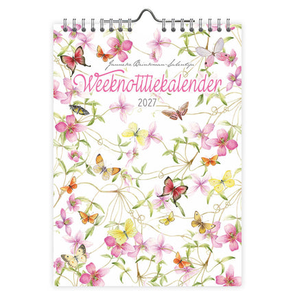 Comello Janneke Brinkman Weeknotitiekalender 2027 Clematis